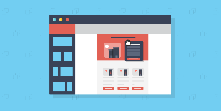 What a landing page is: basic types and components