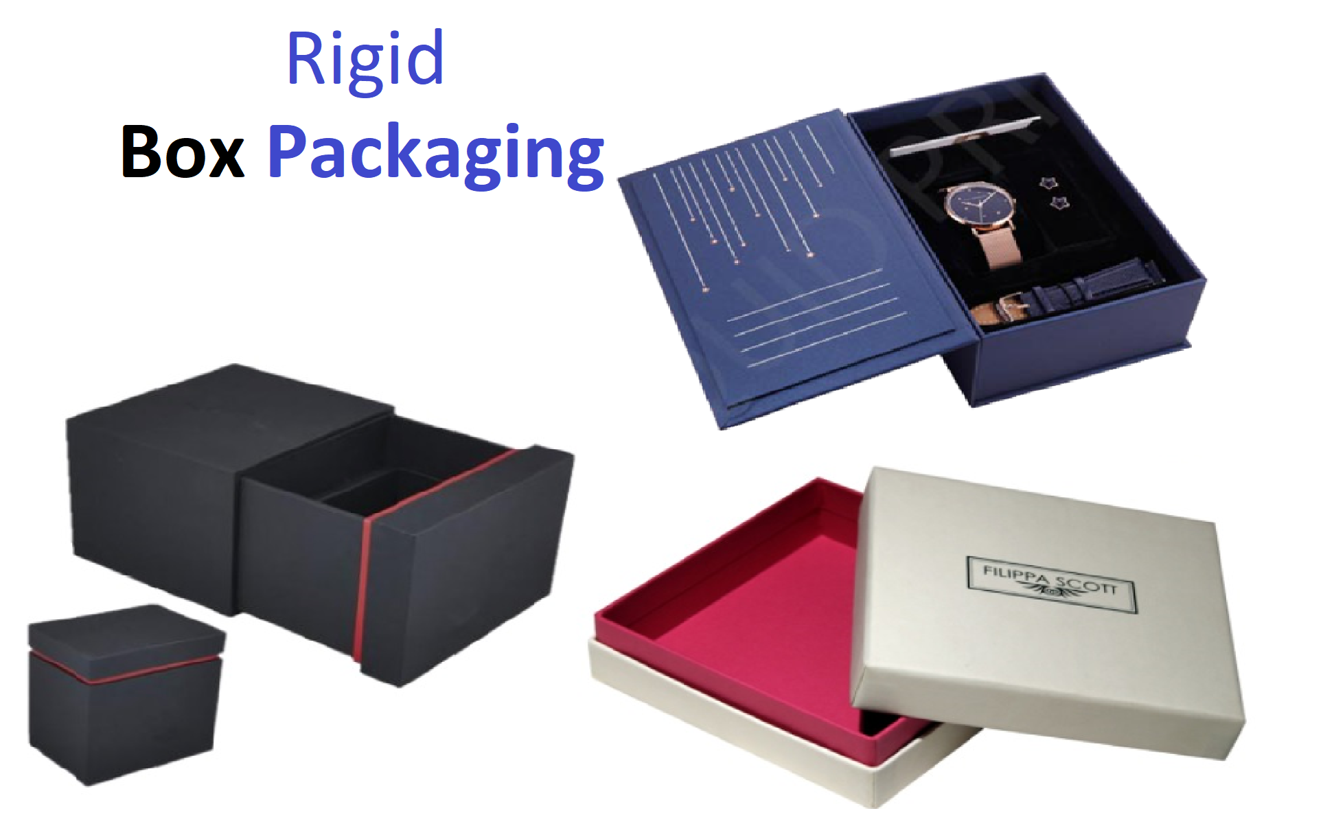 What are the salient features of rigid packaging material?