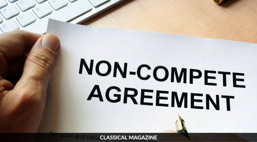 non-compete agreements written on a paper