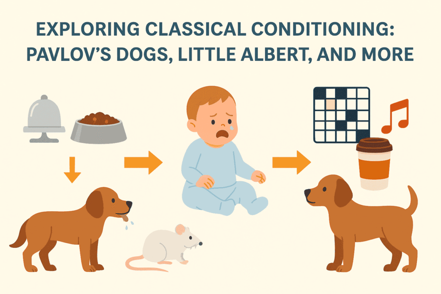 Exploring Classical Conditioning: Pavlov’s Dogs, Little Albert, and More