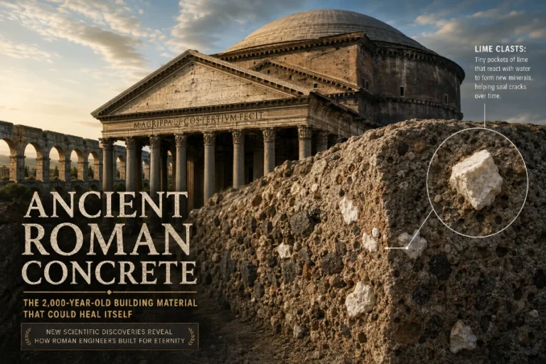 Ancient Roman Concrete: The 2,000-Year-Old Building Material That Could Heal Itself