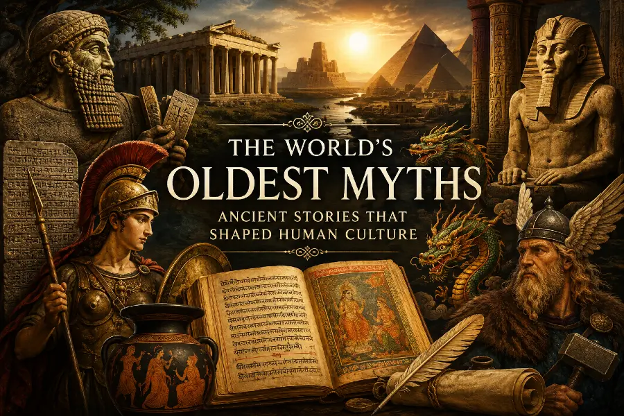 The World’s Oldest Myths: Ancient Stories That Shaped Human Culture